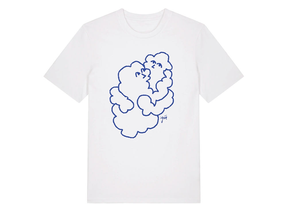Wolk T-shirt Wit